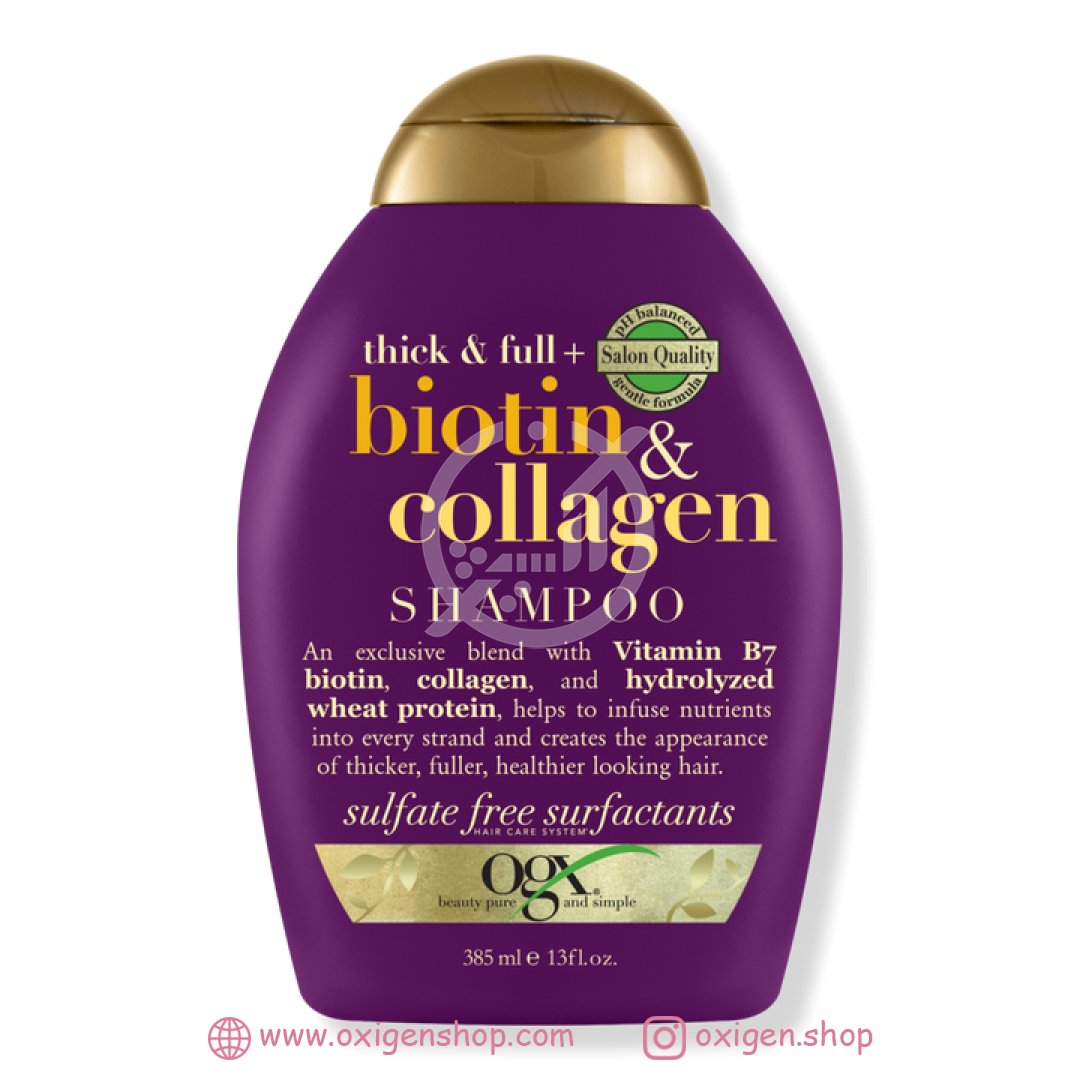 شامپو او جی ایکس Biotin & Collagen