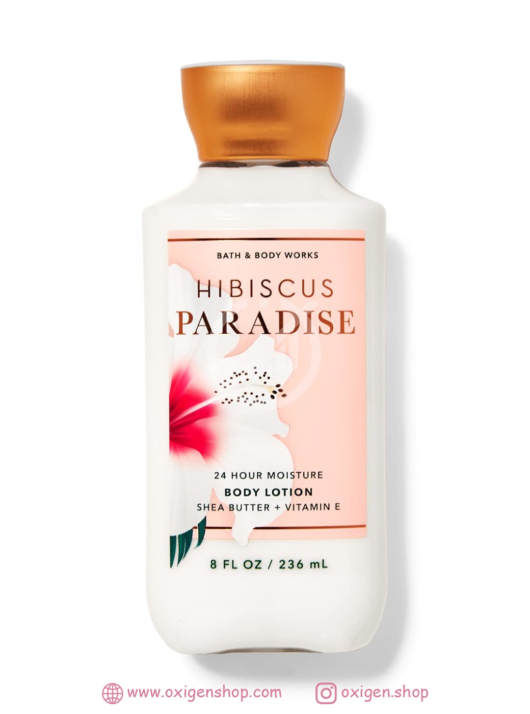 لوسیون بدن بث اند بادی ورکز مدل Hibiscus Paradise