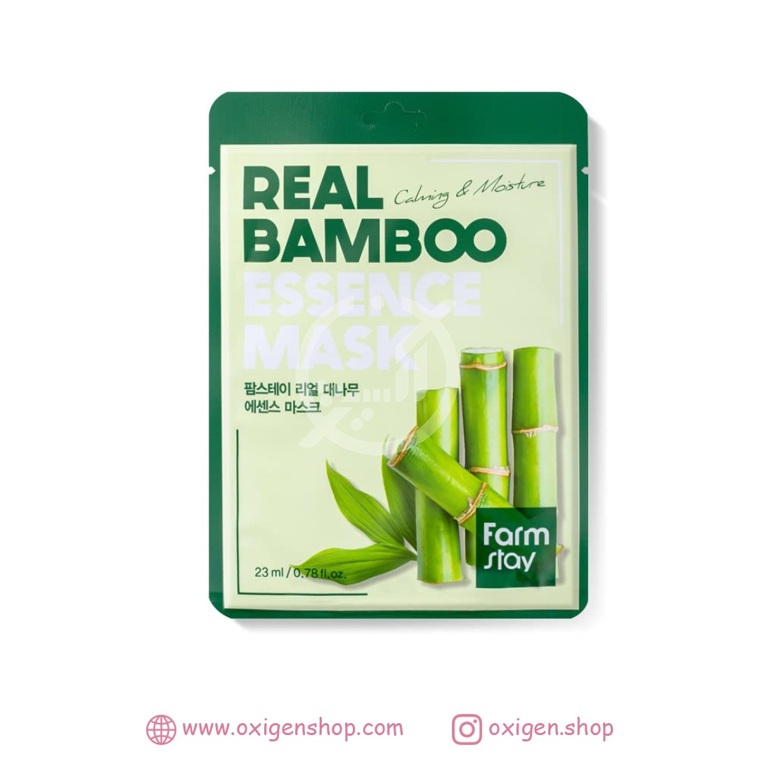 ماسک ورقه ای فارم استی مدل Real Bamboo