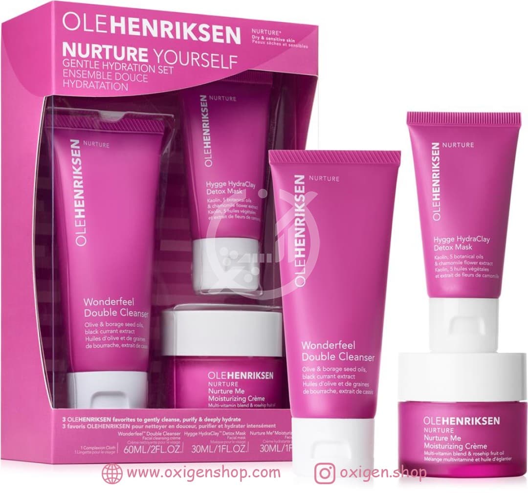 ست مراقبت از پوست اوله هنریکسن مدل nurture yourself ست مراقبت از پوست اوله هنریکسن مدل nurture yourself