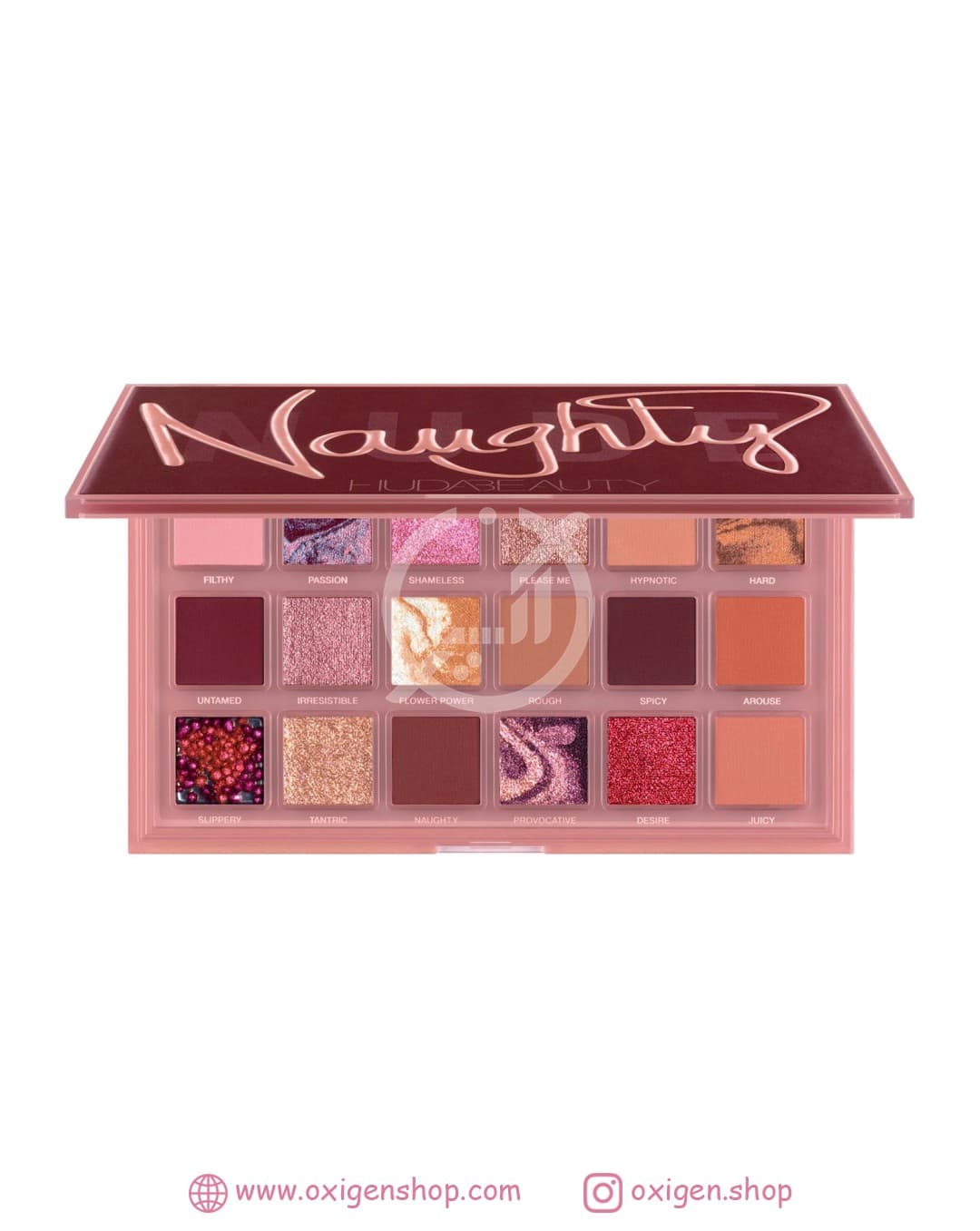 پالت سایه هدی بیوتی مدل naughty nude پالت سایه هدی بیوتی مدل naughty nude