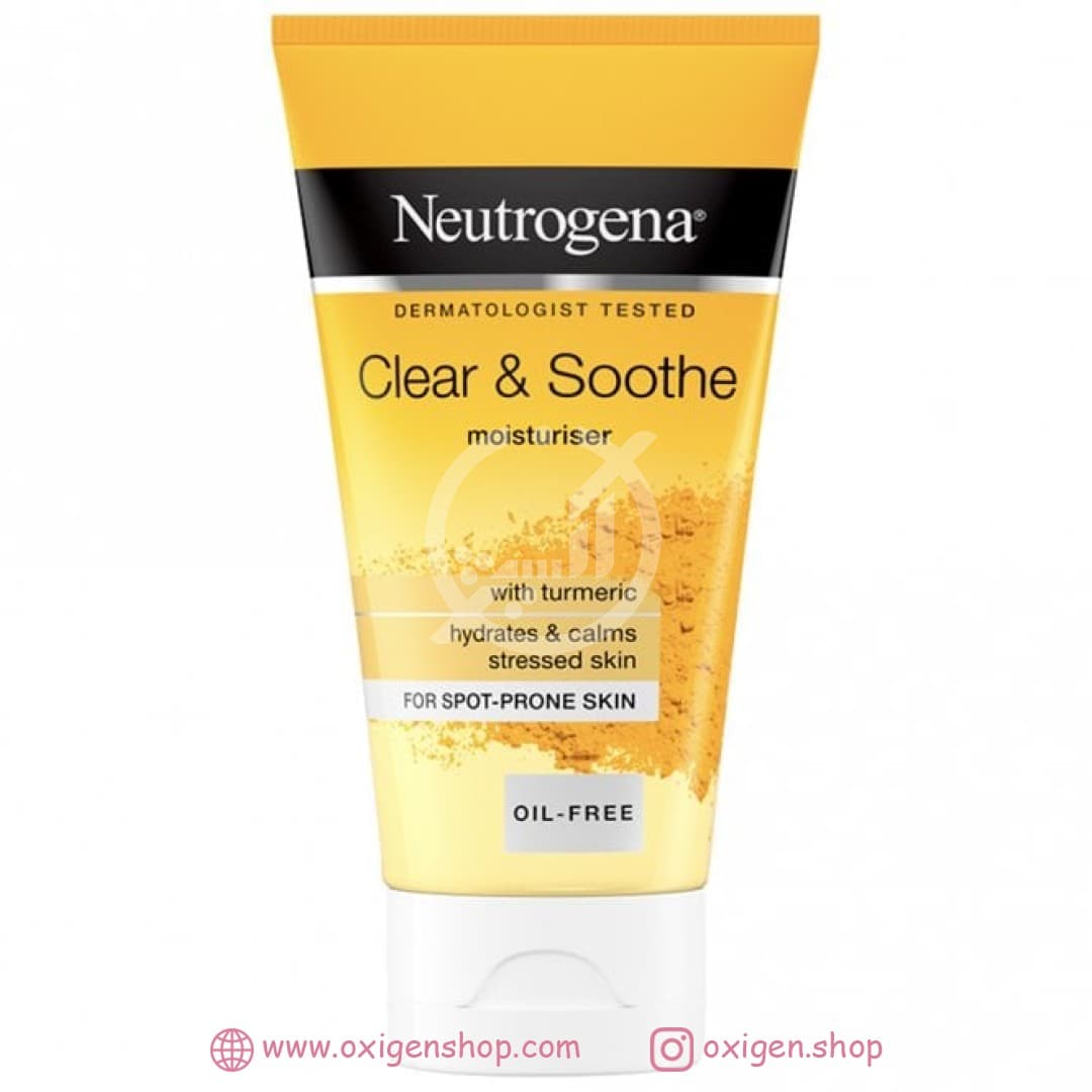 مرطوب کننده نوتروژینا مدل clear & soothe مرطوب کننده نوتروژینا مدل clear & soothe