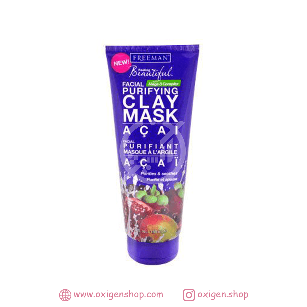 ماسک خاک رس فریمن مدل Acai ماسک خاک رس فریمن مدل Acai