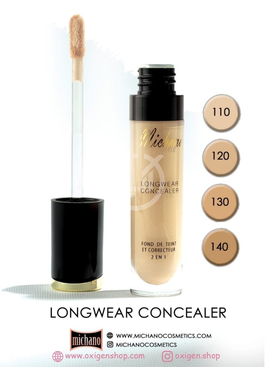 کرم کانسیلر میچانو مدل Longwear کرم کانسیلر میچانو مدل Longwear