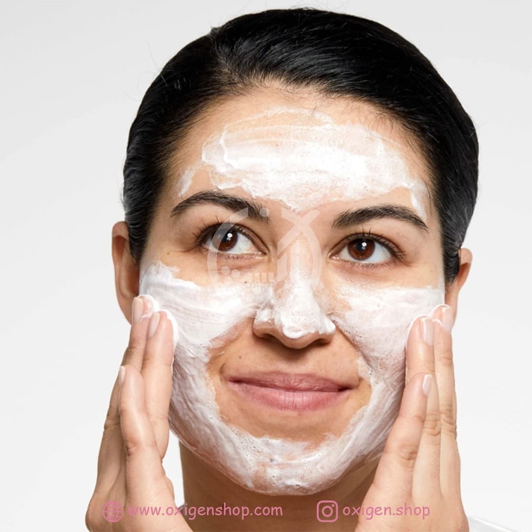 فوم شوینده صورت کلینیک مدل all about clean فوم شوینده صورت کلینیک مدل all about clean
