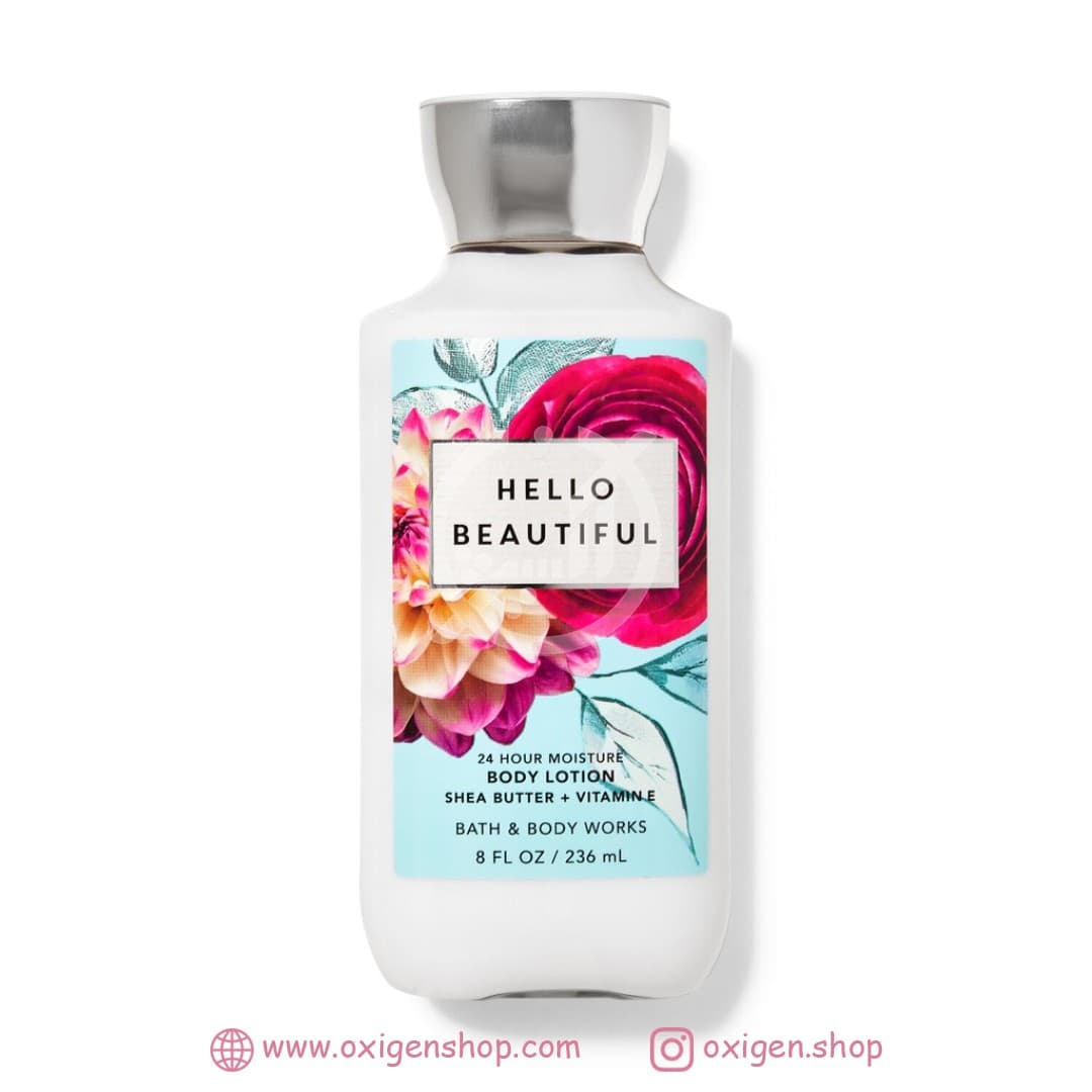 لوسیون بدن بث اند بادی ورکز مدل HELLO BEAUTIFUL لوسیون بدن بث اند بادی ورکز مدل HELLO BEAUTIFUL