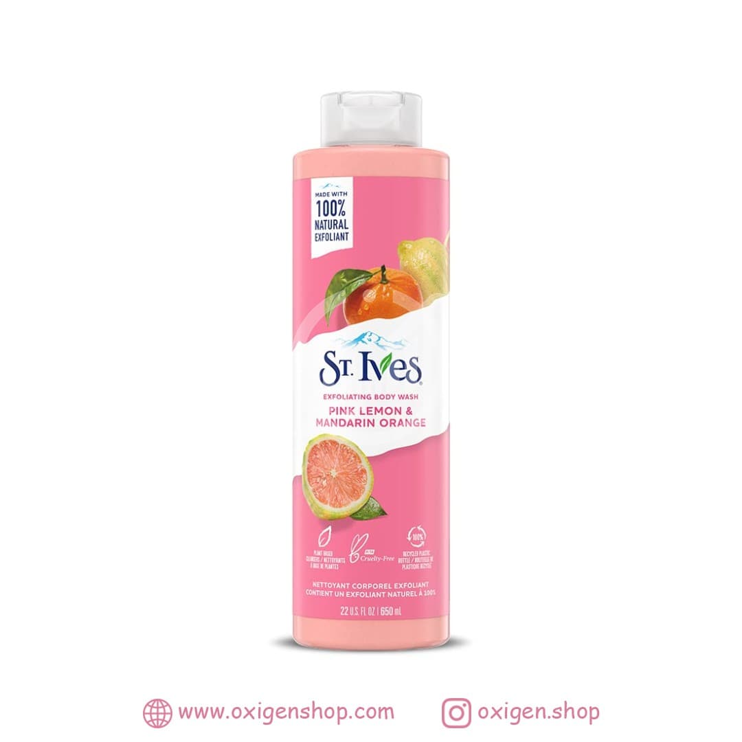 شوینده بدن سنت ایوز مدل Pink Lemon & Mandarin Orange شوینده بدن سنت ایوز مدل Pink Lemon & Mandarin Orange