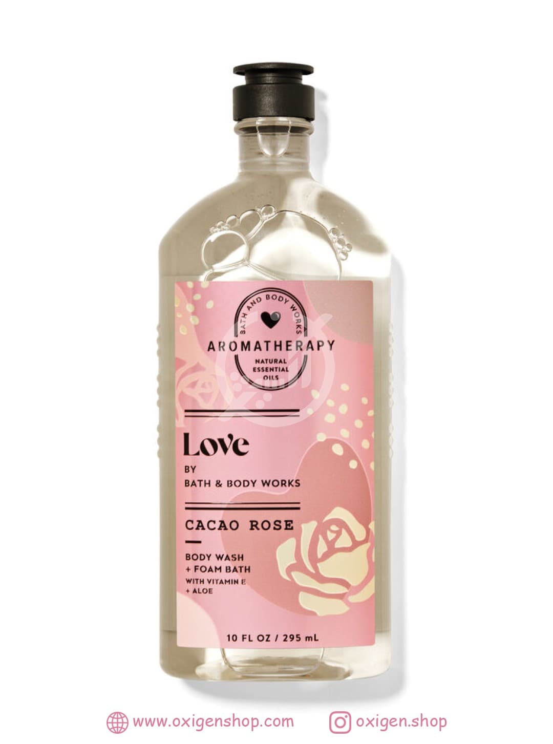 فوم شستشو بدن بث اند بادی ورکز مدل cacao rose فوم شستشو بدن بث اند بادی ورکز مدل cacao rose