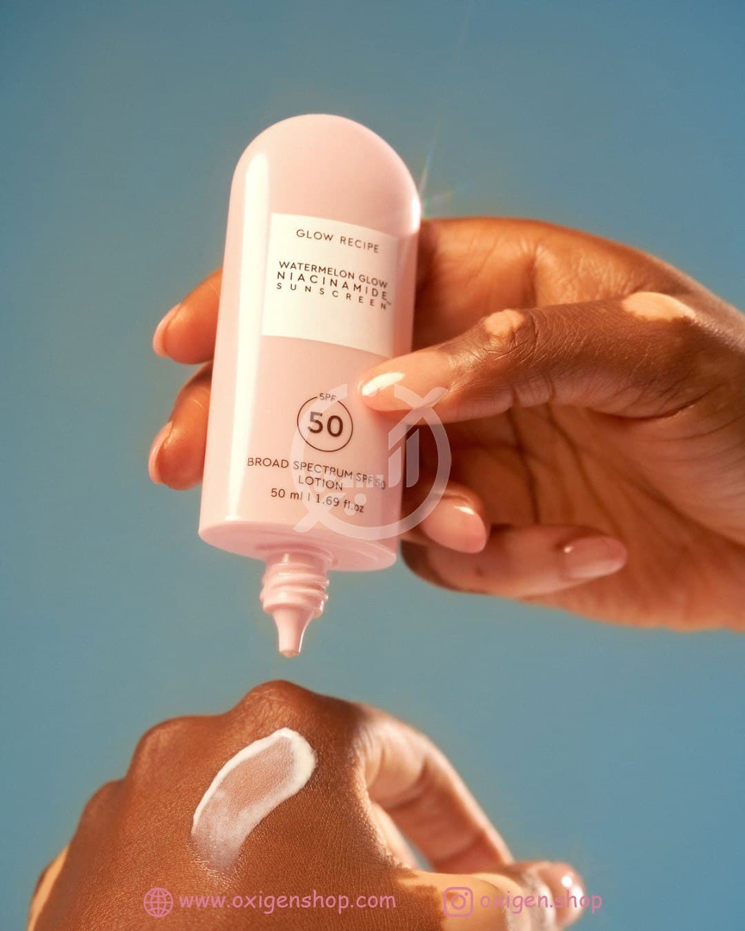 لوسیون ضدآفتاب هندوانه گلو رسپی مدل Niacinamide spf 50 لوسیون ضدآفتاب هندوانه گلو رسپی مدل Niacinamide spf 50