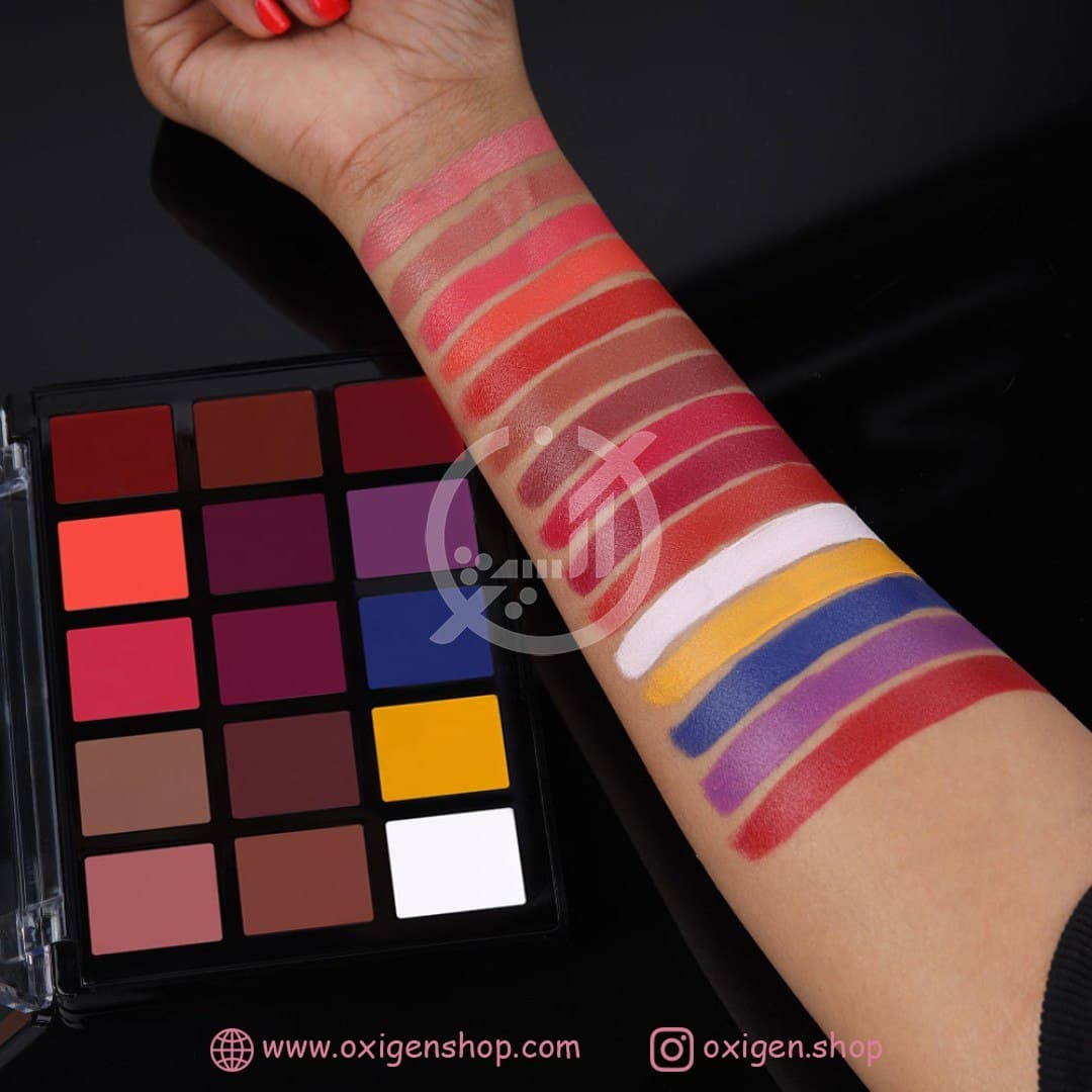 پالت رژلب کاراکتر شماره DDL001 پالت رژلب کاراکتر شماره DDL001