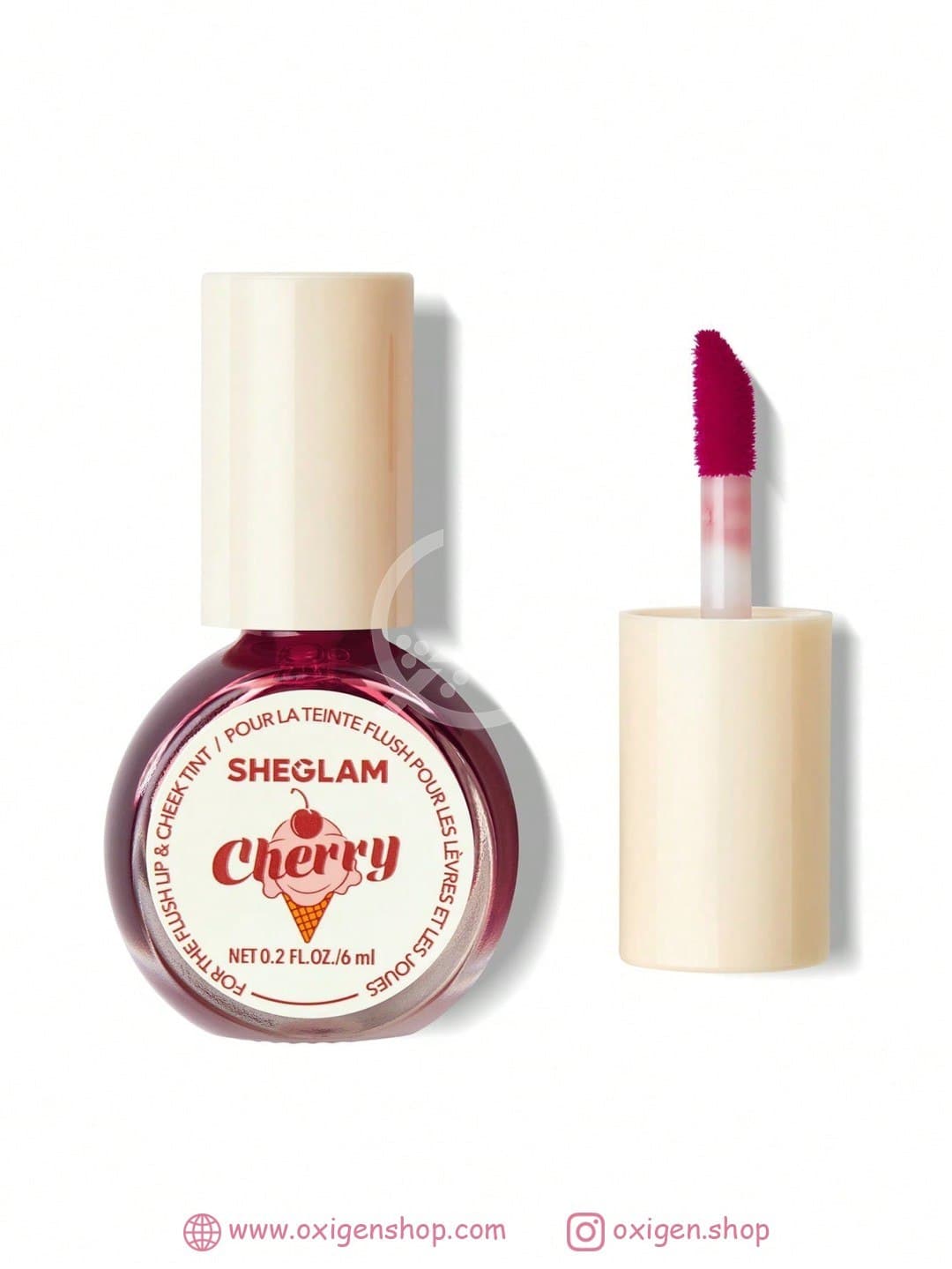 تینت لب و گونه شیگلم مدل FOR THE FLUSH تینت لب و گونه شیگلم مدل FOR THE FLUSH