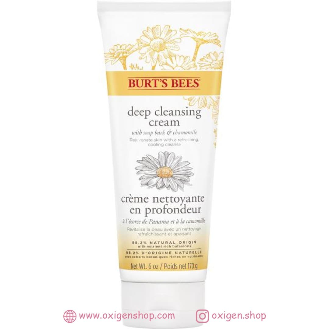 شوینده کرمی برتس بیز مدل Bark & Chamomile شوینده کرمی برتس بیز مدل Bark & Chamomile