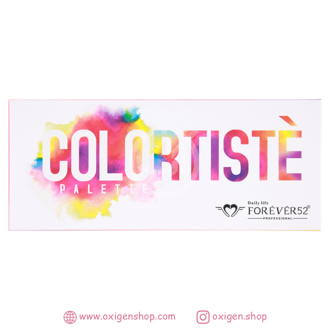پالت رنگدانه فوراور 52 مدل colortiste پالت رنگدانه فوراور 52 مدل colortiste