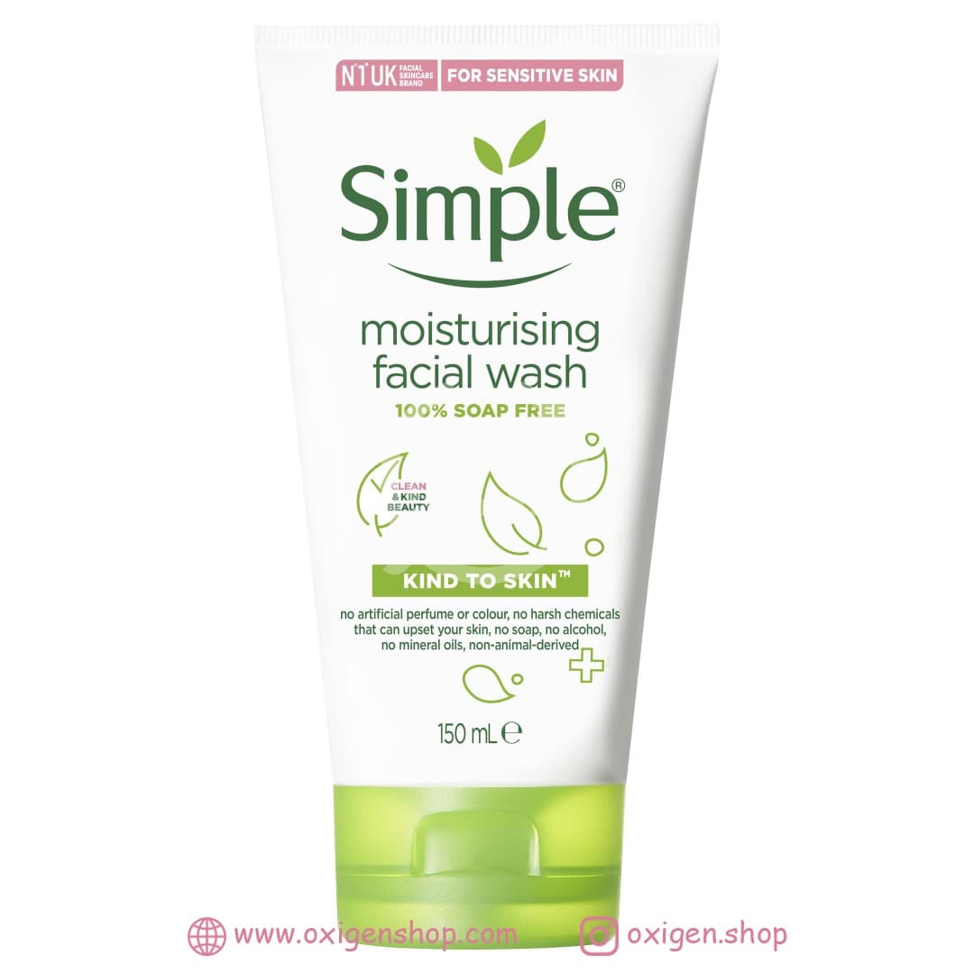 شوینده صورت سیمپل مدل Kind to Skin شوینده صورت سیمپل مدل Kind to Skin