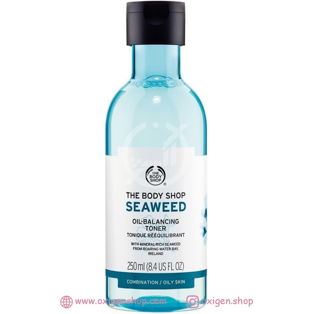 تونر کنترل چربی بادی شاپ مدل seaweed تونر کنترل چربی بادی شاپ مدل seaweed