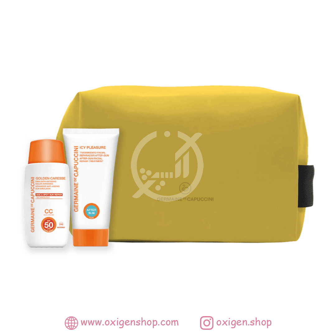 ست cc کرم و افترسان کاپوچینی مدل Sun Vibes ست cc کرم و افترسان کاپوچینی مدل Sun Vibes