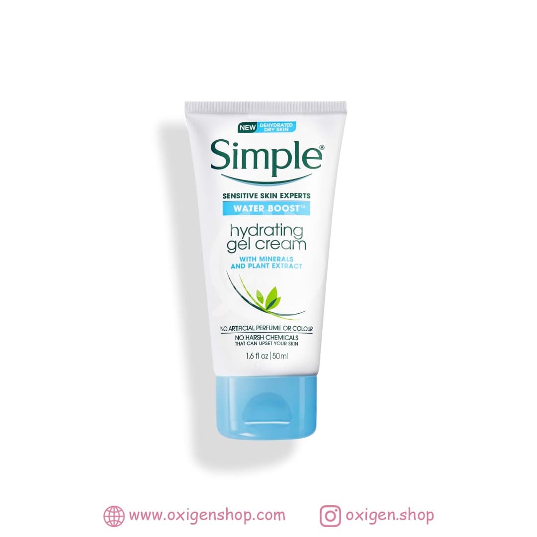 کرم ژل آبرسان سیمپل مدل Water Boost کرم ژل آبرسان سیمپل مدل Water Boost
