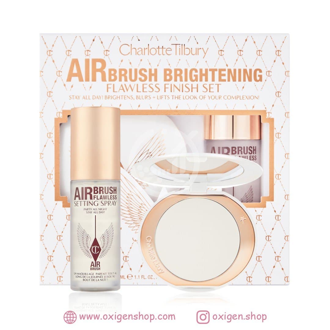 ست آرایشی شارلوت تیلبری مدل AIRBRUSH BRIGHTENING ست آرایشی شارلوت تیلبری مدل AIRBRUSH BRIGHTENING