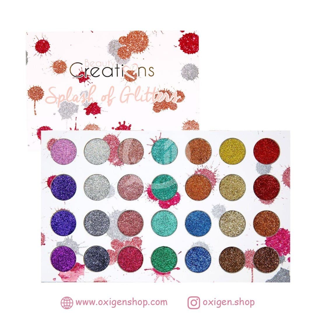 پالت گلیتر بیوتی کریشن مدل Splash Of Glitters 1 پالت گلیتر بیوتی کریشن مدل Splash Of Glitters 1