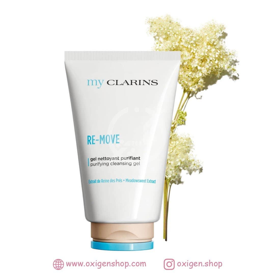 ژل شستشو صورت کلارنس مدل RE-MOVE ژل شستشو صورت کلارنس مدل RE-MOVE