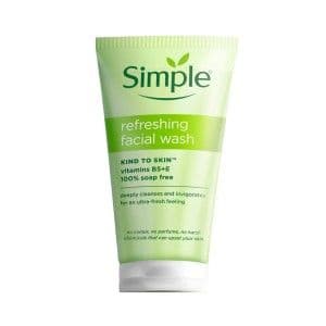 ژل شوینده صورت سیمپل مدل kind to skin ژل شوینده صورت سیمپل مدل kind to skin