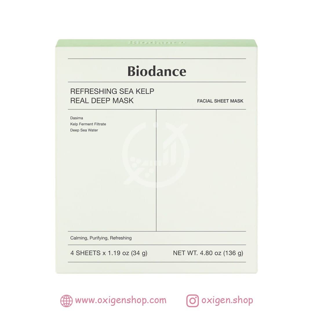 ماسک هیدروژلی بایودنس مدل Refreshing Sea Kelp ماسک هیدروژلی بایودنس مدل Refreshing Sea Kelp