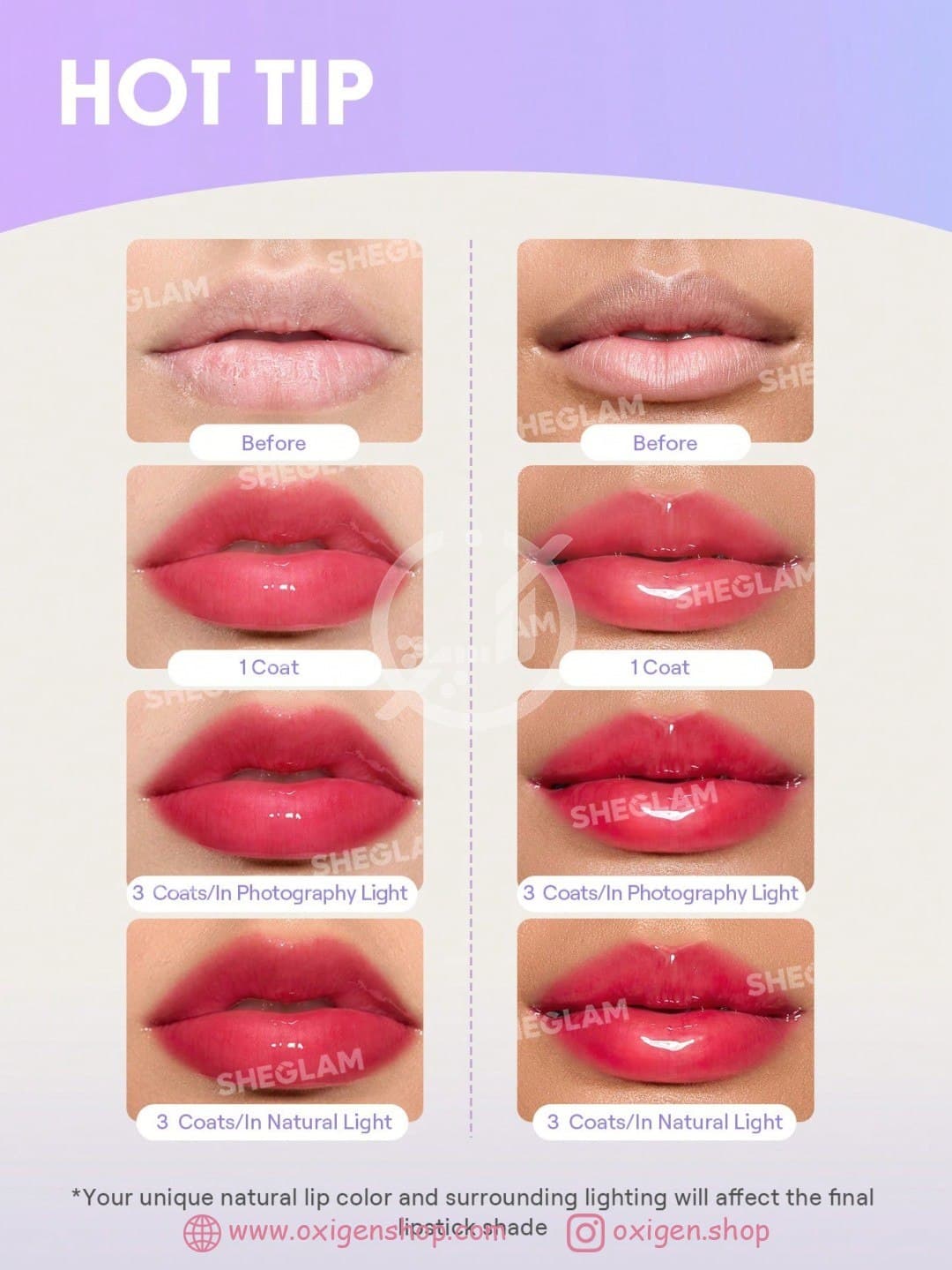 لیپ گلاس حجم دهنده شیگلم مدل Booster Shine Plumping لیپ گلاس حجم دهنده شیگلم مدل Booster Shine Plumping