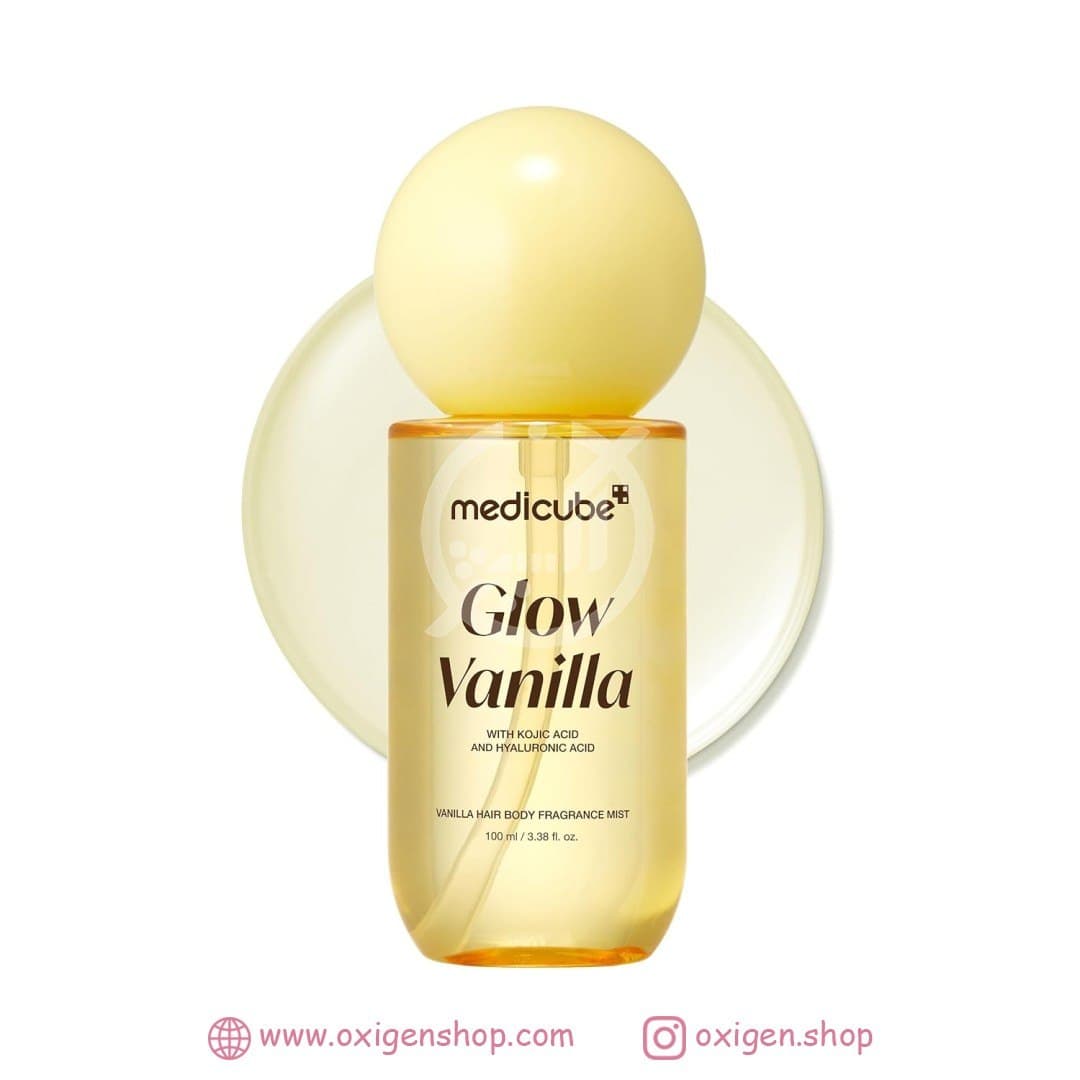 عطر مو و بدن مدی کیوب مدل Glow Vanilla عطر مو و بدن مدی کیوب مدل Glow Vanilla