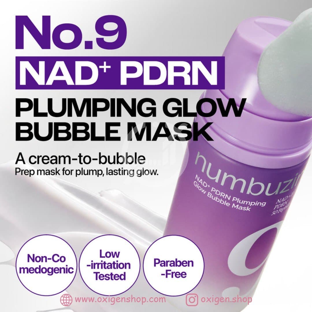 ماسک حبابی نامبوزین مدل NAD+ PDRN Plumping ماسک حبابی نامبوزین مدل NAD+ PDRN Plumping