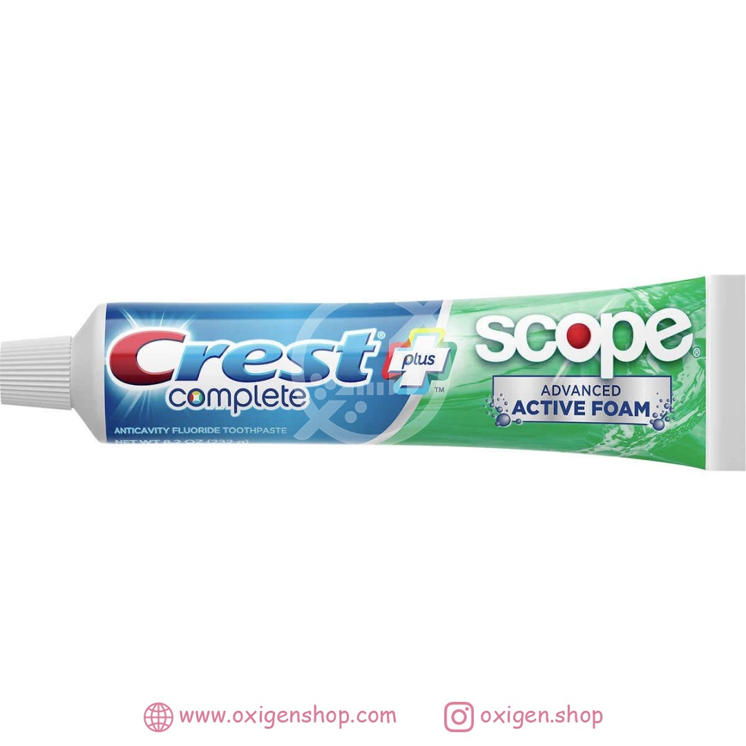 crest complete extra whitening scope