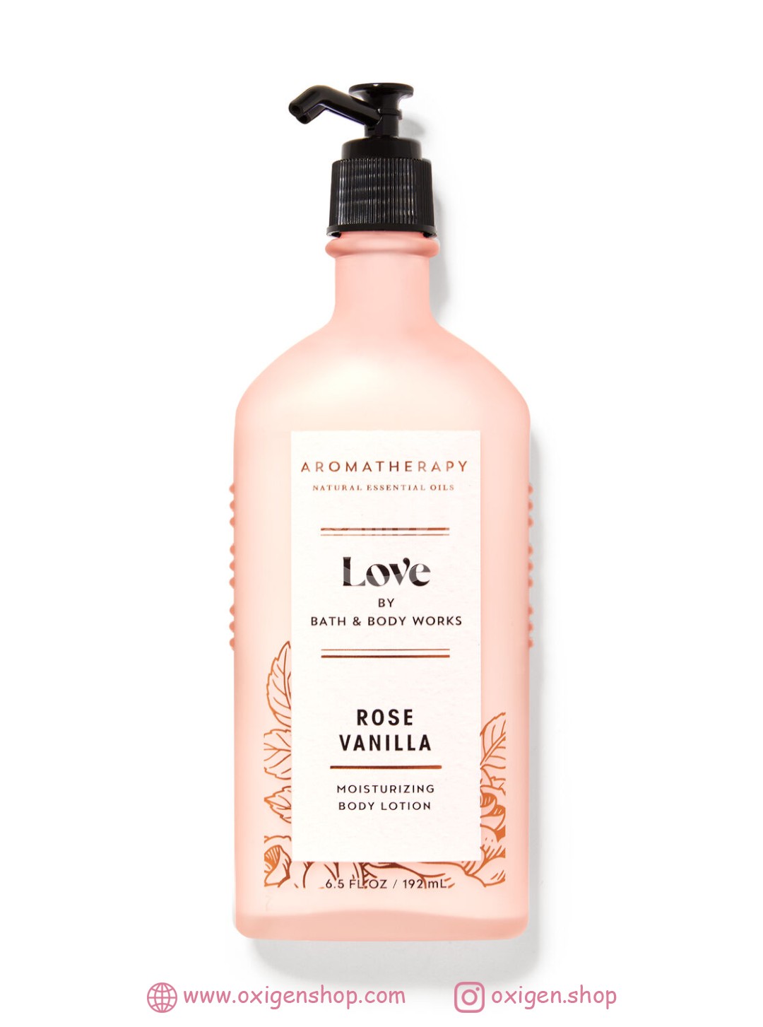 لوسیون بدن بث اند بادی ورکز مدل Rose Vanilla