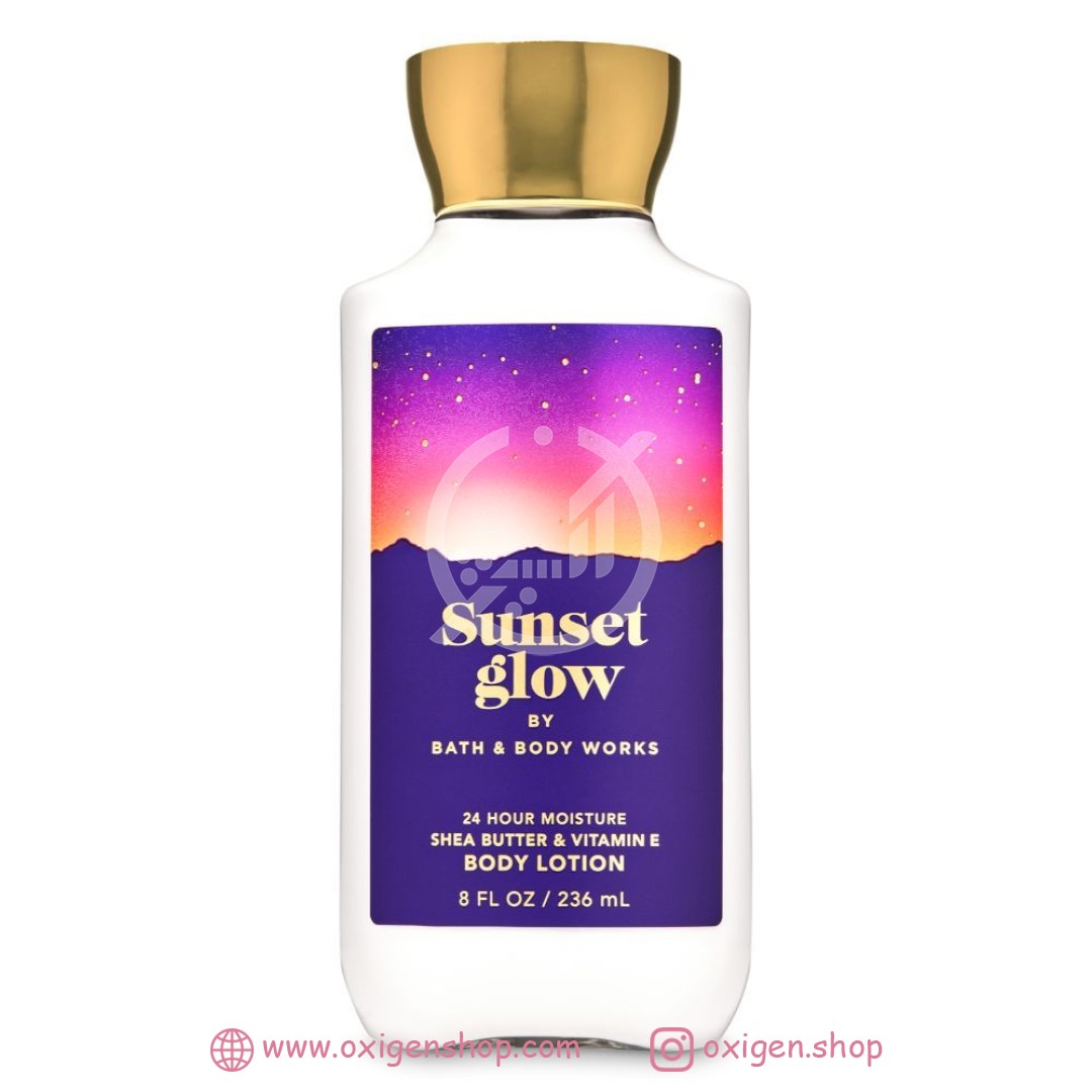 لوسیون بدن بث اند بادی ورکز مدل SUNSET GLOW