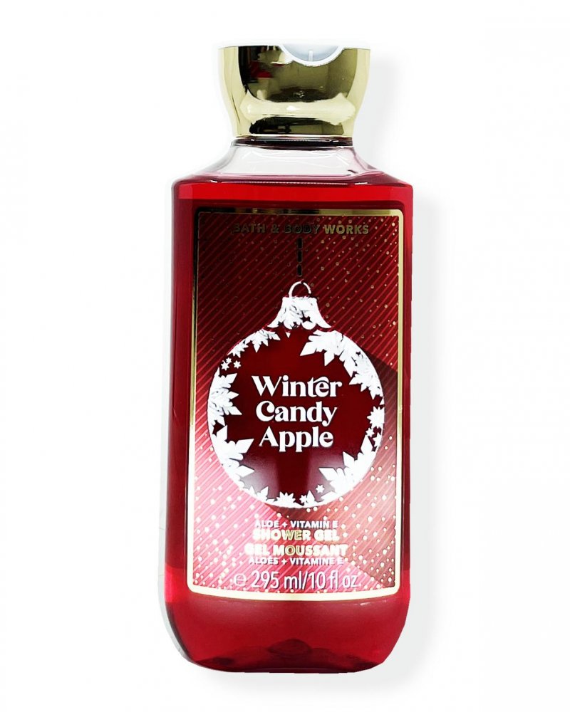 شاورژل بث اند بادی ورکز مدل Winter Candy Apple