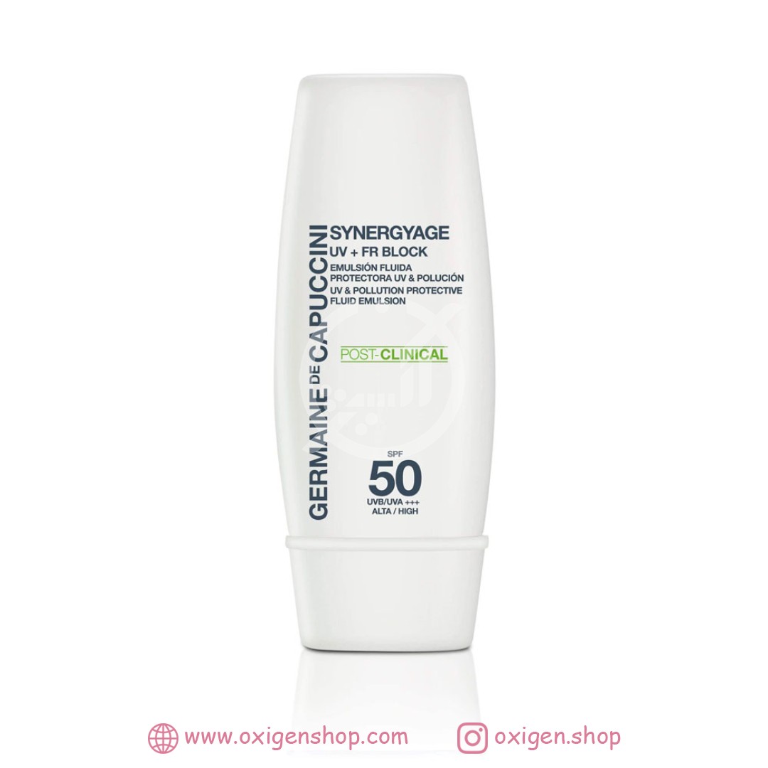 امولوسیون ضدآفتاب کاپوچینی مدل Synergyage SPF50