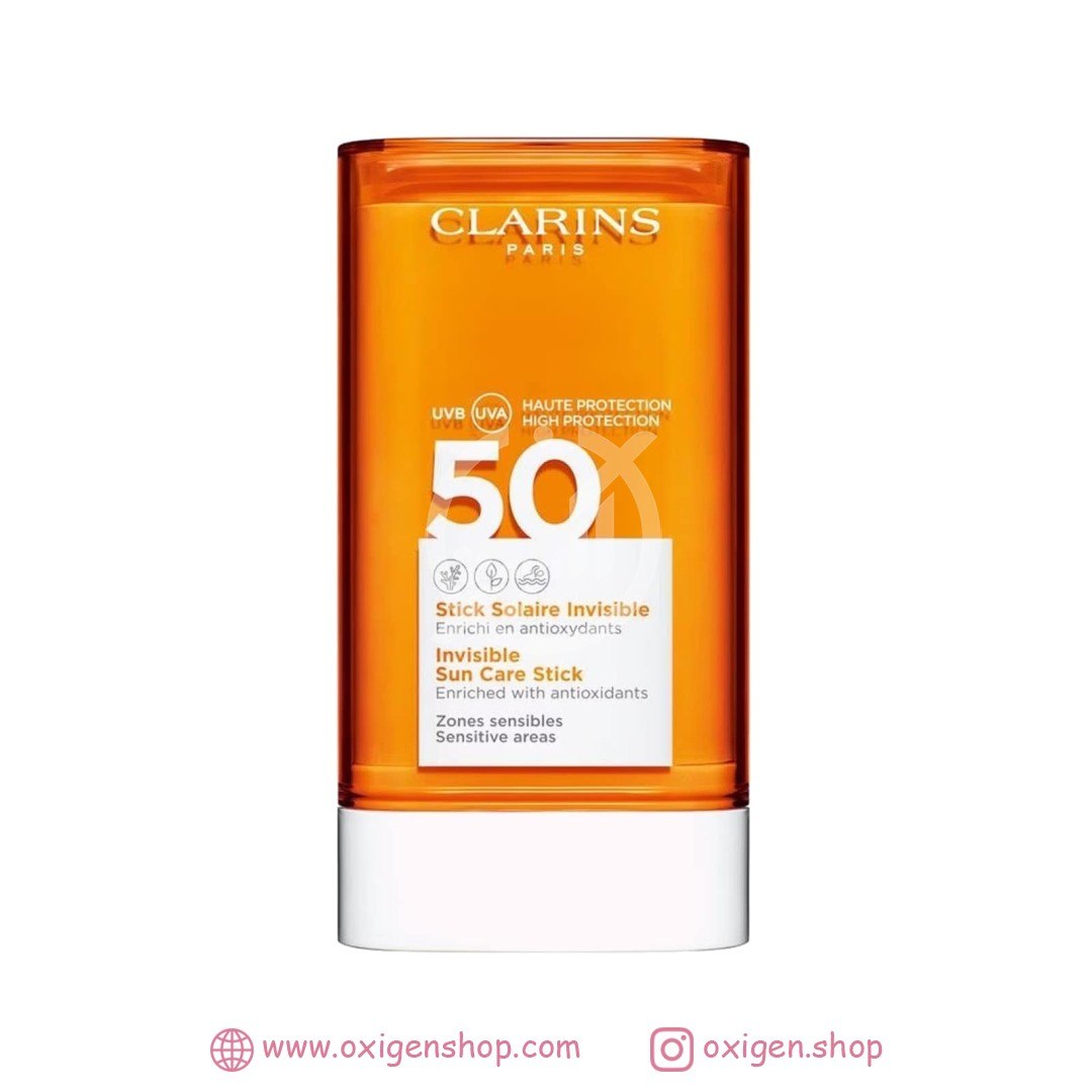 ضدآفتاب استیکی بی رنگ کلارنس spf 50