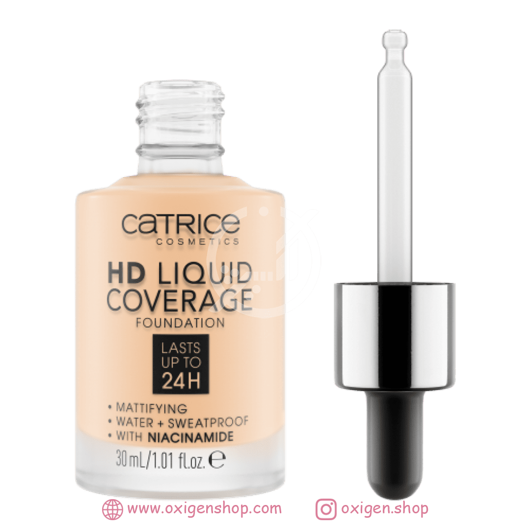 کرم پودر مایع کاتریس مدل HD Liquid Coverage