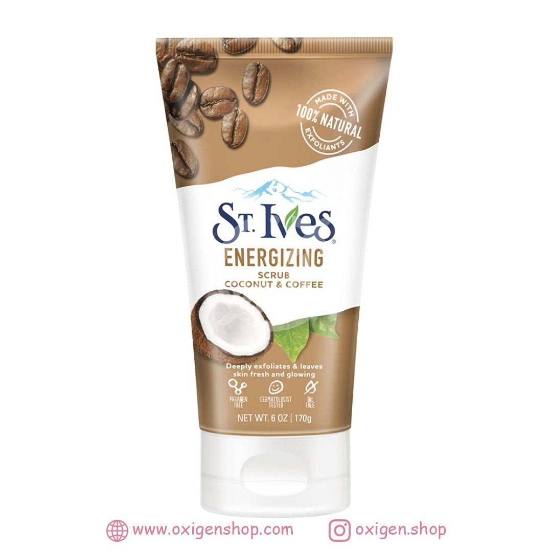 اسکراب صورت سنت ایوز مدل coconut & coffee