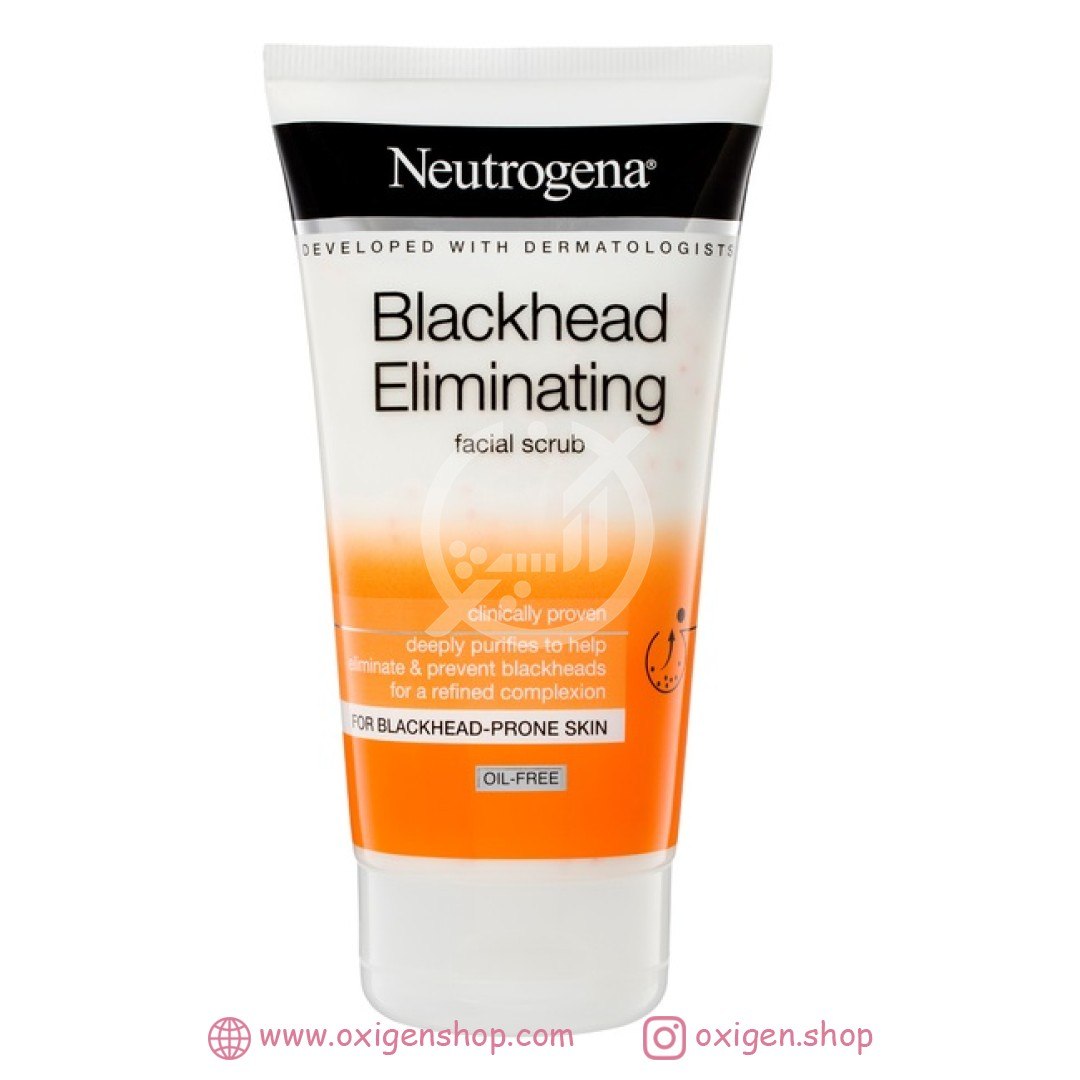 اسکراب صورت نوتروژینا مدل Blackhead Eliminating